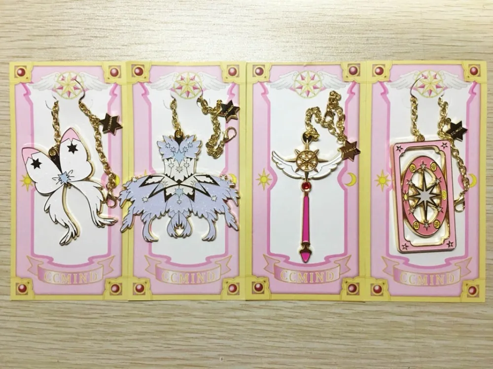 Карты Captor Cardcaptor брелки Сакура золото прозрачные карты Мечта палочка брелок сумки брелок Брелоки Брелок-подвеска ювелирные изделия