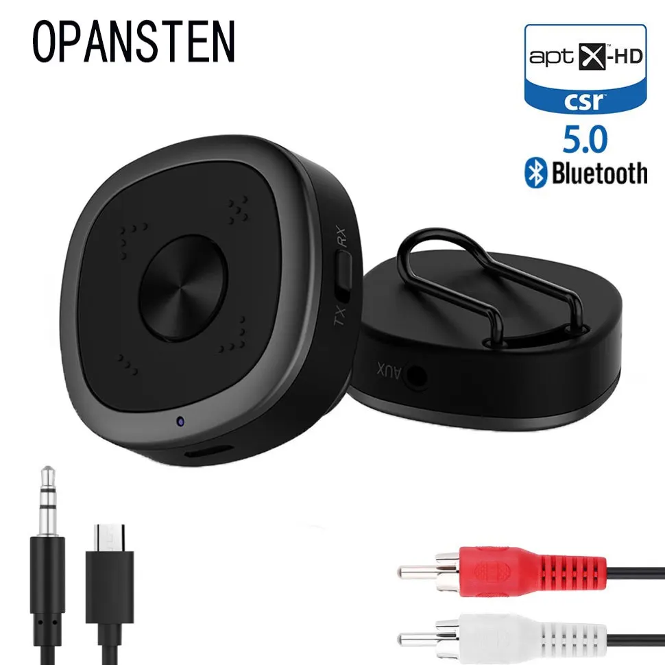 CSR8675 Bluetooth 5 0 аудио приемник передатчик APTX HD с низкой задержкой 3 мм Aux RCA
