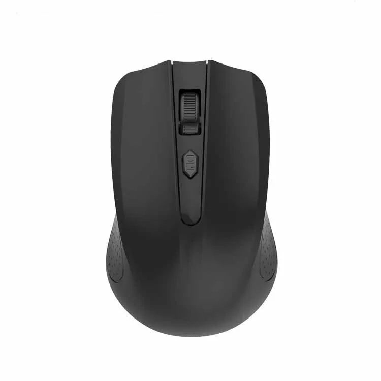 black SeenDa 2.4GHz Wireless Mouse 4 Keys USB Receiver Pro Gamer Mice 1600 DPI Mice Optical Wireless Mouse For PC Laptop Desktop - Цвет: black