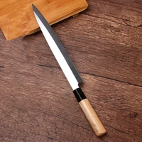 free shipping yilang stainless steel kitchen sashimi salmon knife chef raw fish fillet knife sashayed cooking knives for gift