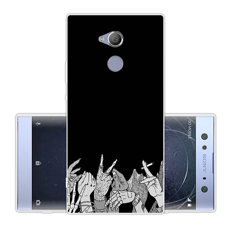 6 0 для Sony Xperia XA2 ультра Туманность чехол телефона Ультра-мягкий силиконовый TPU