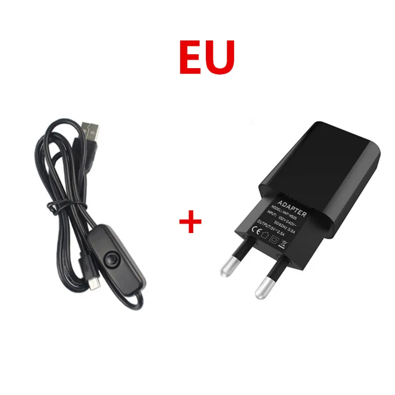 Блок питания 5 В 2 А с выключателем для Arduino Raspberry Pi 3 2|Адаптеры AC/DC| |