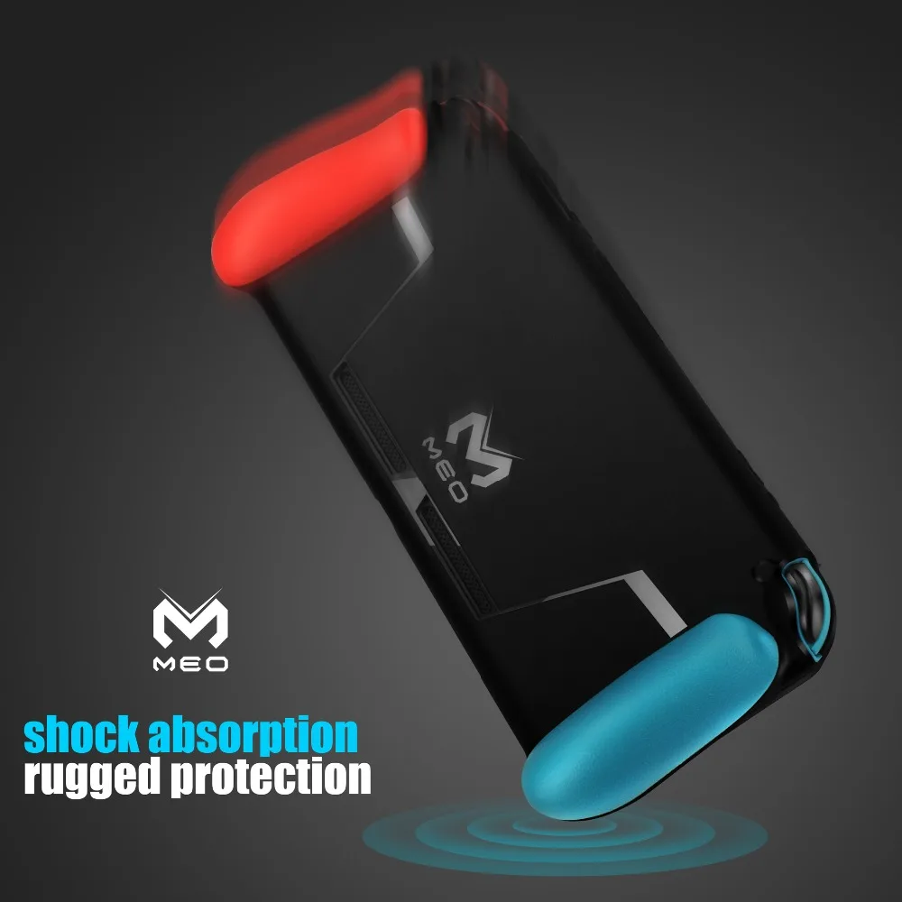 Мягкий защитный чехол Nintendo Switch для игровой консоли NS Nintendoswitch из ТПУ с ручкой и