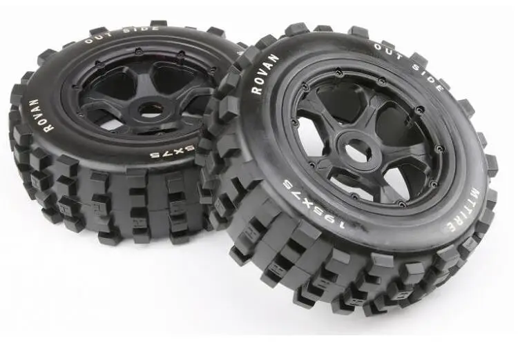 

Baja 5T 5SC front wheel wasteland big nail tires 95158