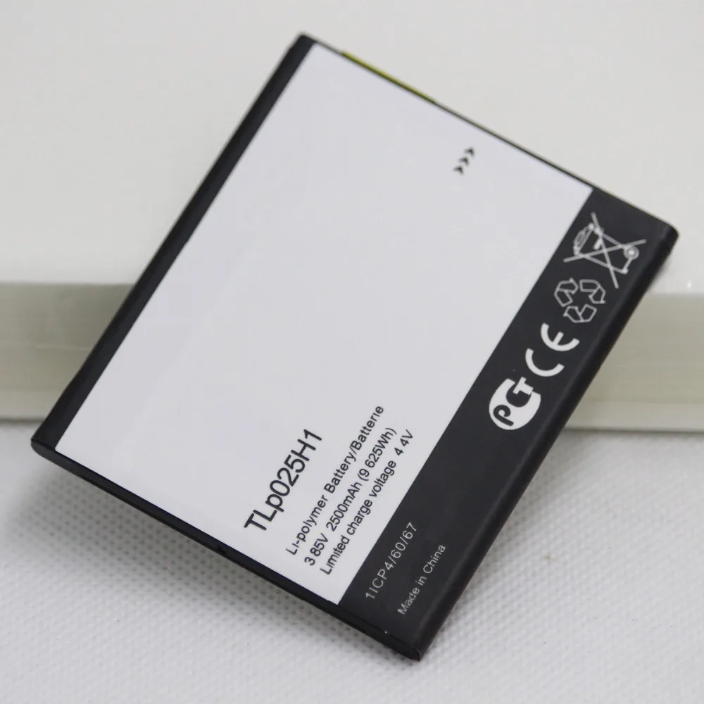 Аккумулятор TLp025H1 2500 мАч для Alcatel 5051 Pop 4 (5 0) цена аккумулятора мобильного телефона |