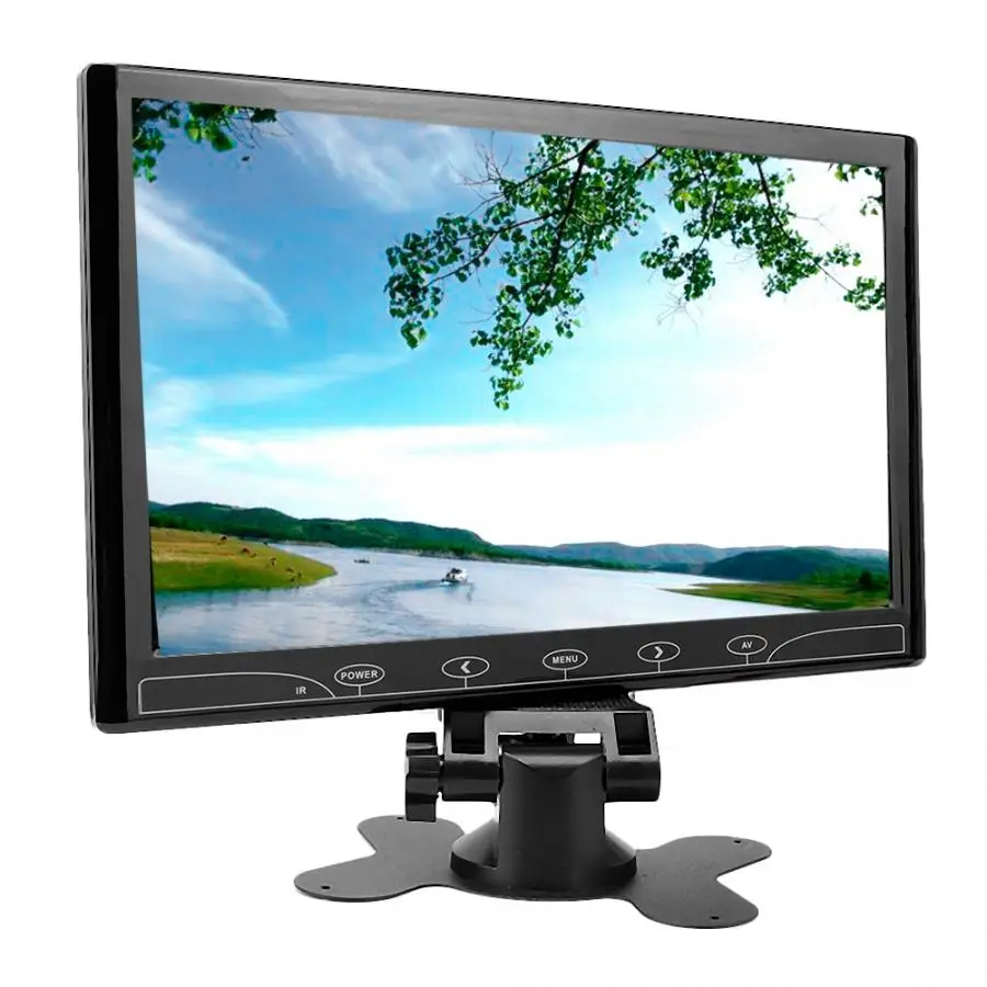 Dvd 10,1 дюймов ips VGA дисплей монитор устройство 1024*600 для домашнего автомобиля видео наблюдения новое поступление