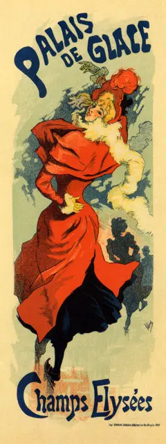 Винтажный постер для катания на лыжах спорта и путешествий Постер с