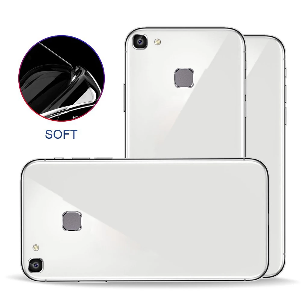 Тонкий прозрачный мягкий силиконовый чехол для huawei Enjoy 5S |