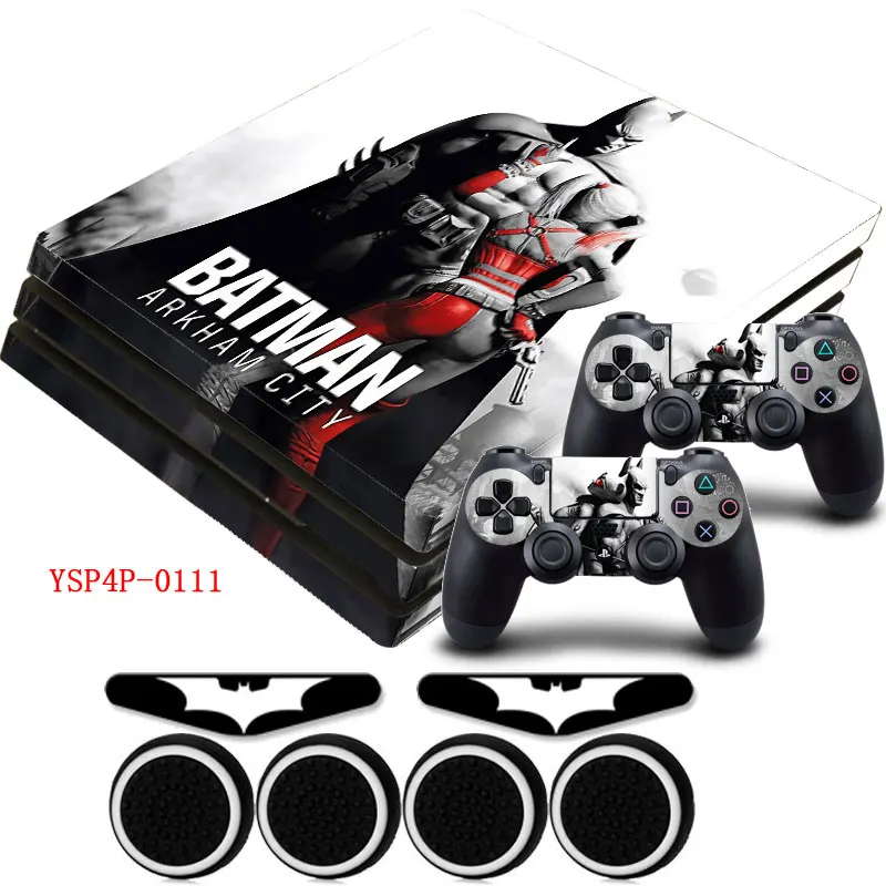Batman Arkham Knight PS4 Pro винил кожи против скольжения матовая наклейка Стикеры + подарки