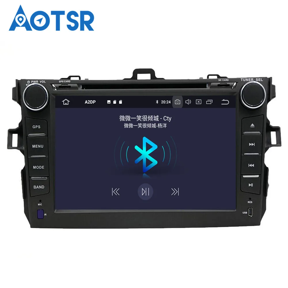 Android 9 0 8 core автомобильный DVD проигрыватель компакт дисков GPS навигации для