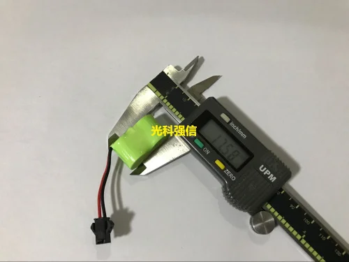 2,4 V 1/3AA 500MAH ni-mh аккумуляторная батарея 14X28X17 мм телефон