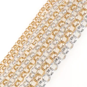 Алюминиевая петля для браслета, ожерелья, кабеля, 567810 мм