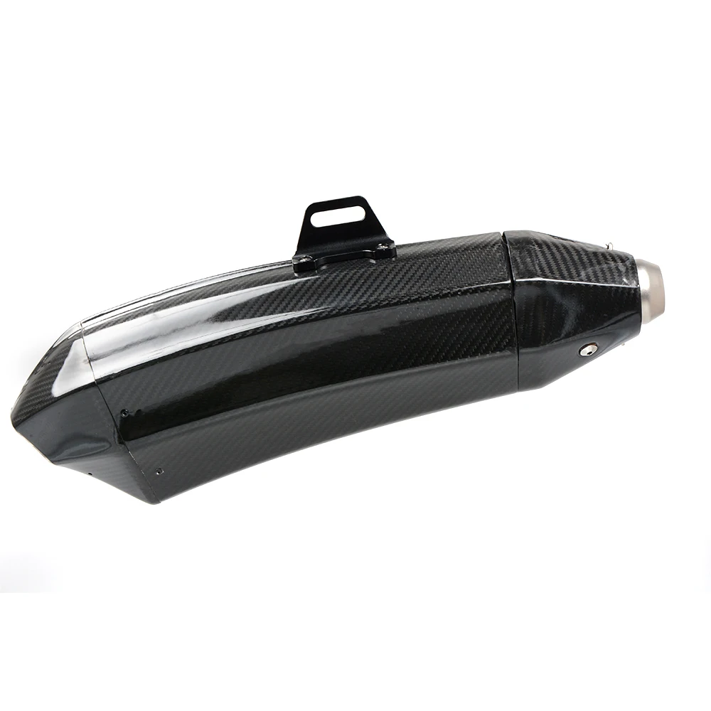 Универсальный глушитель выхлопных газов из углеродного волокна 51 мм для