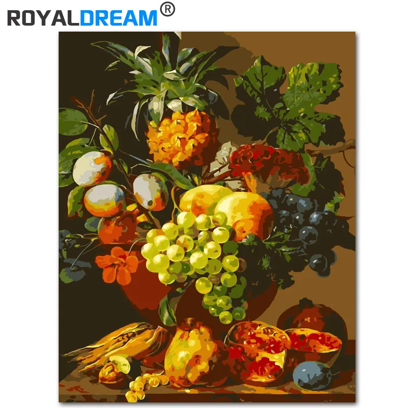 ROYALDREAM краска по номерам ручная роспись масляная живопись на холсте для