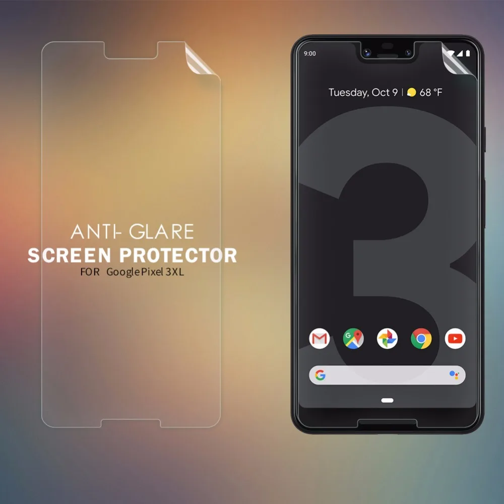 2 шт./партия протектор экрана для Google Pixel 3 XL pixel 3XL NILLKIN кристальная супер прозрачная/Матовая Антибликовая Защитная пленка для экрана