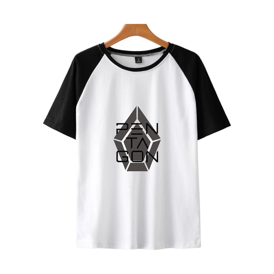 Женская футболка с коротким рукавом круглым вырезом и принтом|Футболки| |