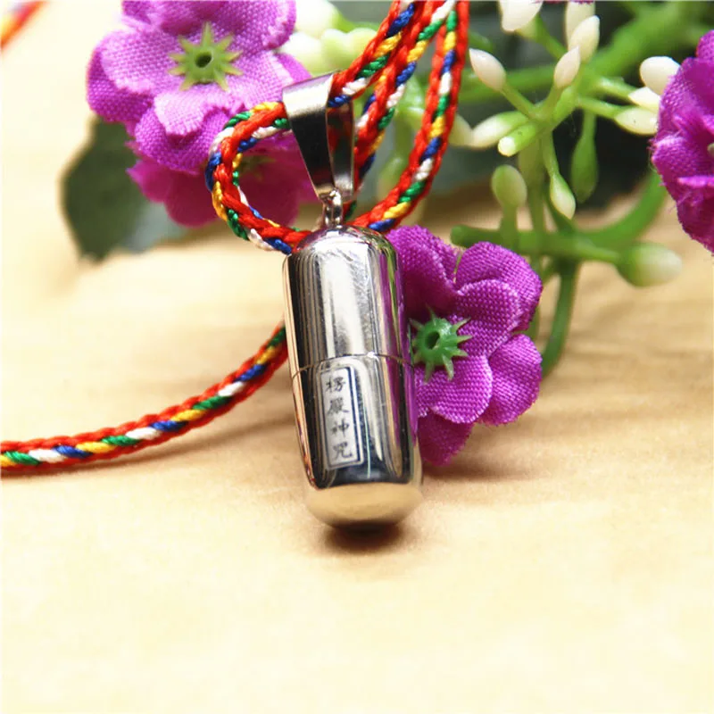 Открытое колье из нержавеющей стали с подвеской в виде животного для кремации