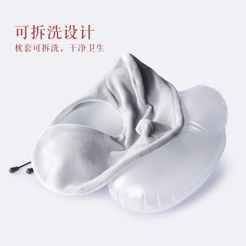Cartoon Portable Neck Protecting U Type Occipital Function Can Accept Inflation Travel Treasures Office Blowing Protect |