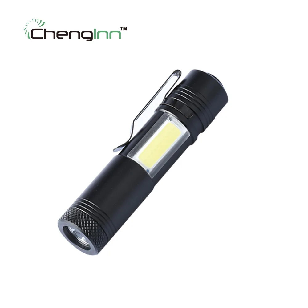 Мини светодиодный фонарик Cree XPE LED COB рабочий свет портативный фонарь 4