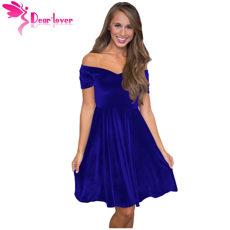 Dear Lover бархатные платья 2018 сексуальные женские Вечерние Платья Vestidos de Festa с
