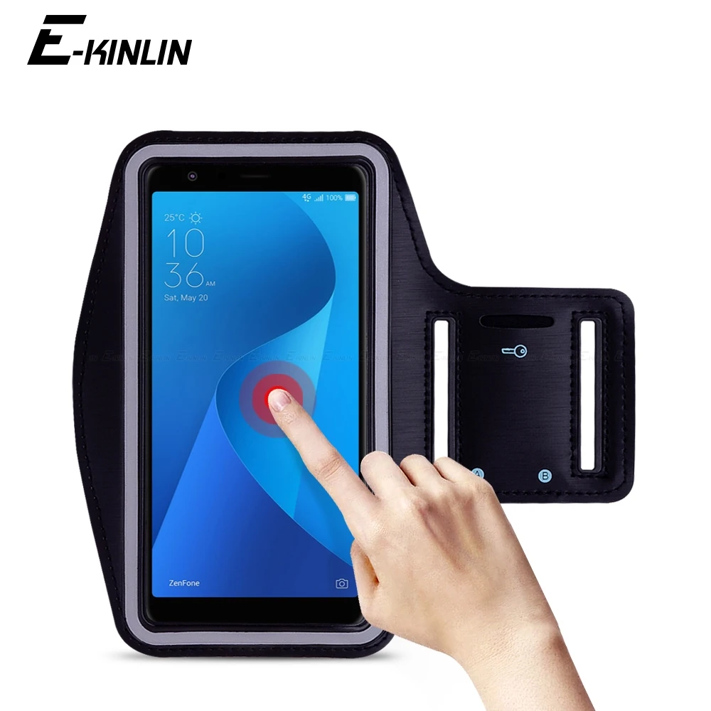 Чехол для занятий спортом бега велоспорта тренажерного зала Asus ZenFone Max Pro Plus M2 M1 Shot