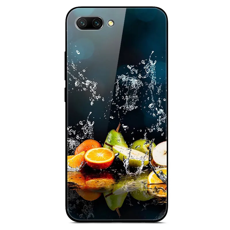 as photo 11 Стеклянный чехол для huawei Honor 10, чехол, роскошная задняя крышка из закаленного стекла, чехол для huawei Honor 10, чехол для Honor 10 lite, ТПУ Рамка - Цвет: as photo 11