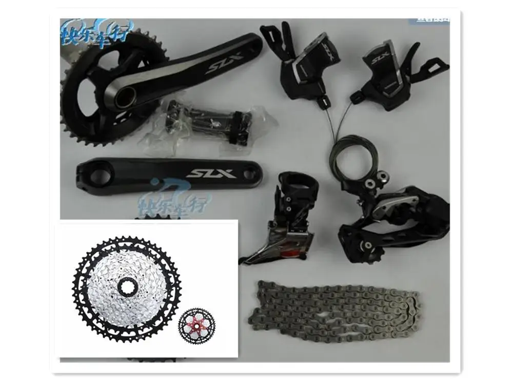 SLX M7000 набор 11s 22S 30S MTB велосипеда 170 мм YBN цепи skilful cassets|Велосипедный тормоз| |