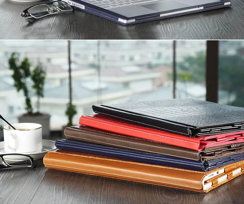 Топ чехол из натуральной кожи для microsoft Surface Book 13,5 ''дюймов, защитный чехол для планшета, съемный чехол+ подарок