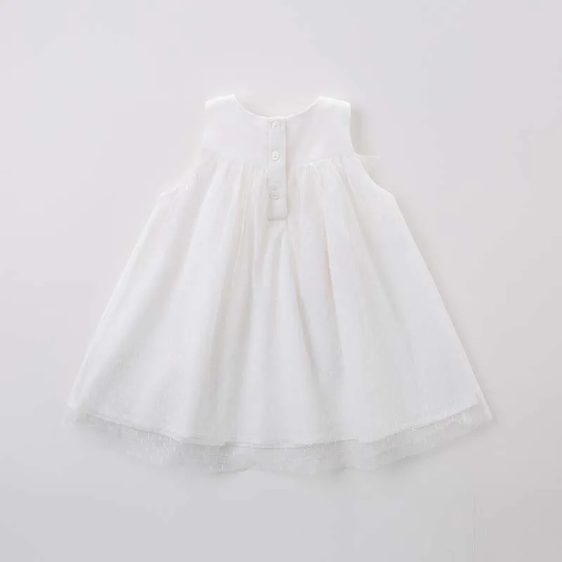 Dave bella/платье с цветочным рисунком для маленьких девочек детская одежда