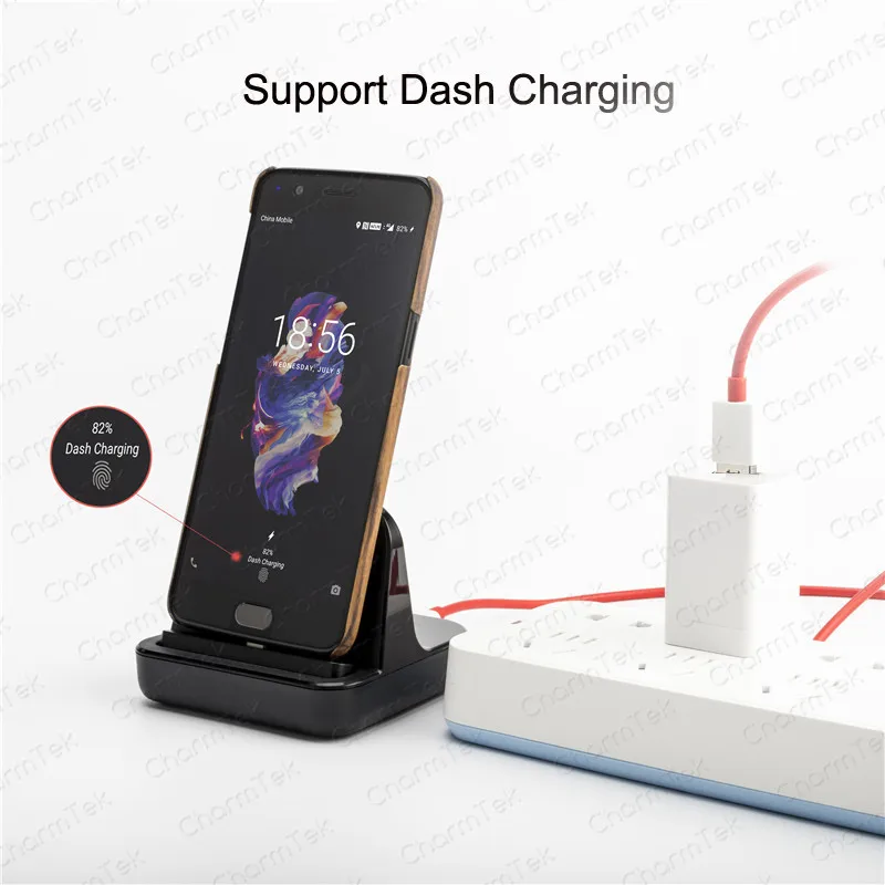 Зарядная док станция CharmTek USB Type c с поддержкой зарядки и синхронизации|charging cradle|dock
