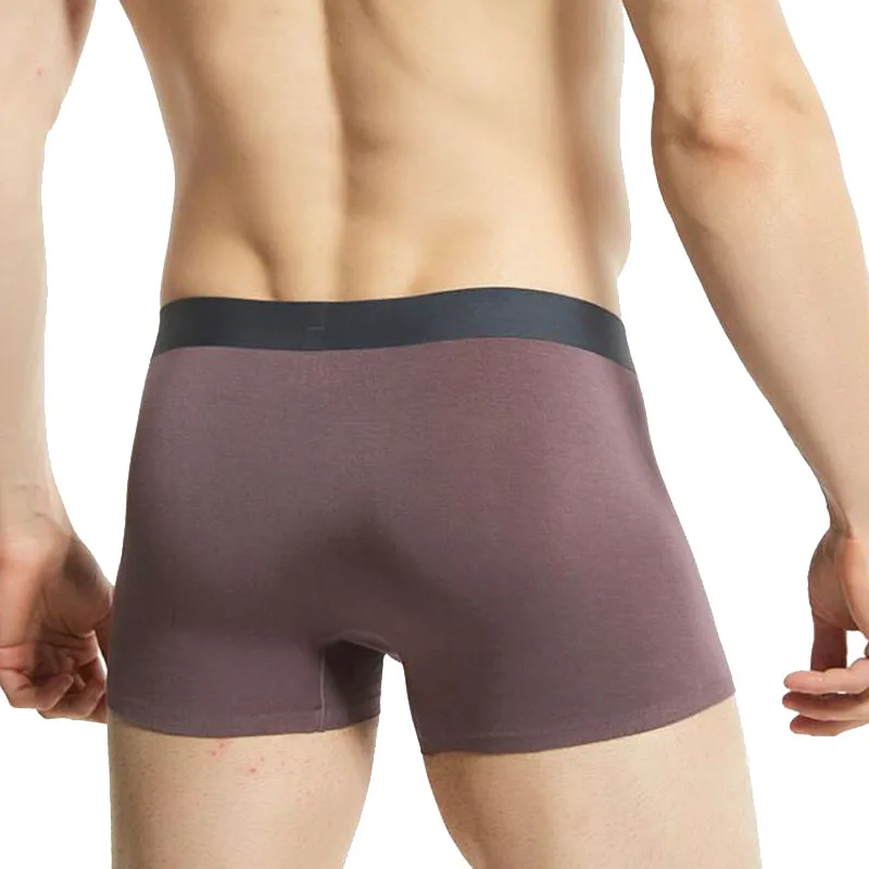 

Modal Men's underwear loose scrotum Carrier pouch style boxers Breathable Soft elastic boxer men male boxers 1229