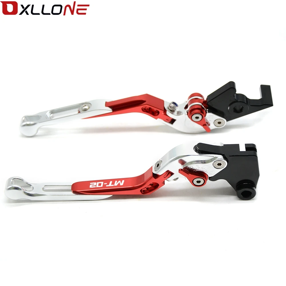 CNC алюминиевый складной выдвижной рычаг сцепления тормоза и рычаги для YAMAHA MT-02 MT02