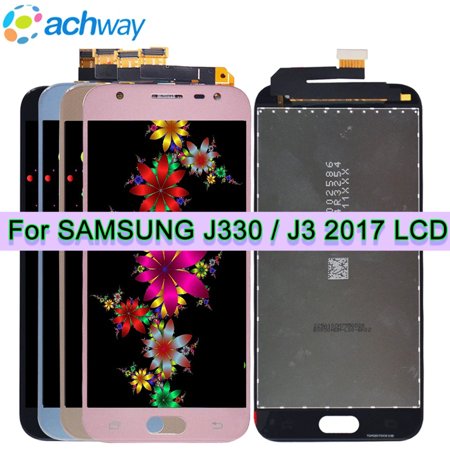 

5.0"For SAMSUNG GALAXY J3 2017 LCD J330 J330F SM-J330F Display Touch Screen Digitizer Assembly Replacement For SAMSUNG J330 LCD