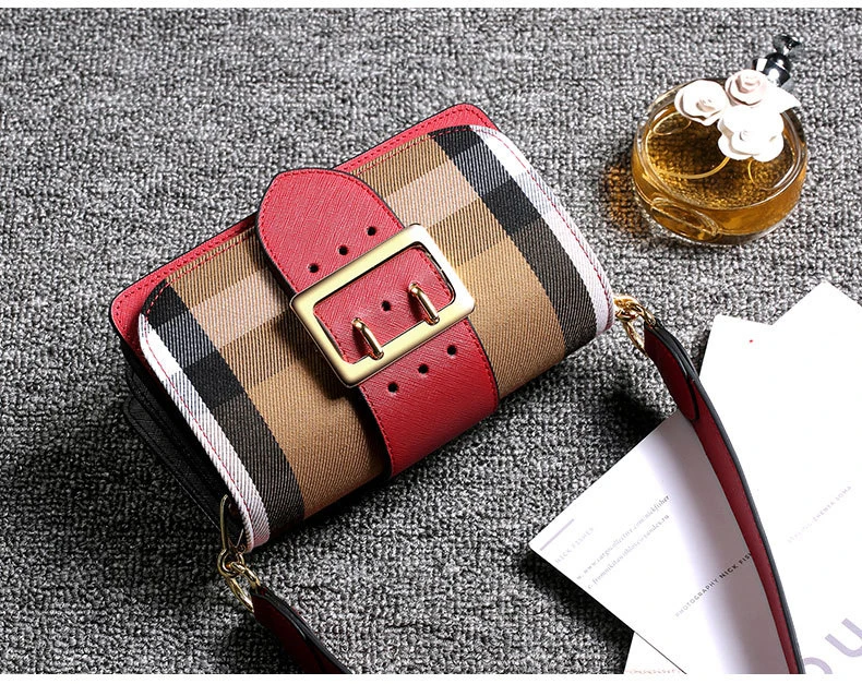 Women Fashion Square Messenger Bags,Leisure Purse Lock Luxury Handbags,Genuine Leather Shoulder Crossbody Bag For Women