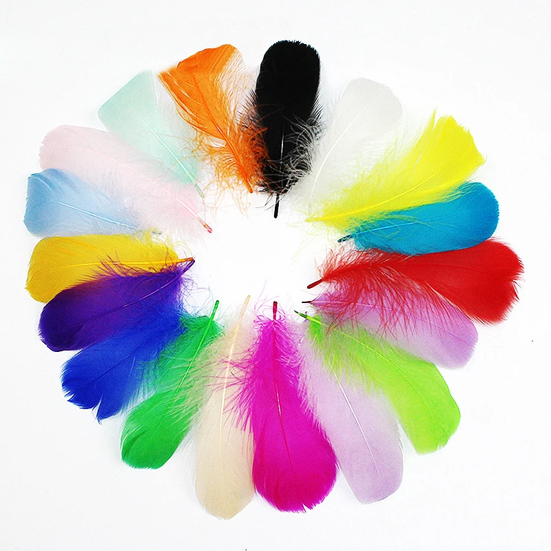 Natural feather simulation stage props headdress decoration holiday supplies DIY Bouquet Floral Arrangement 100pcs/lot | Дом и сад