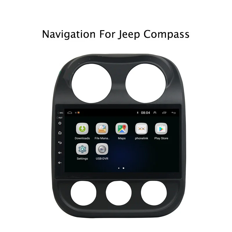 NaviTopia Android 8 1 автомобиль радио стерео видео плеер для Jeep Compass 2010 2011 2012 2013 2014 2015 2016 gps