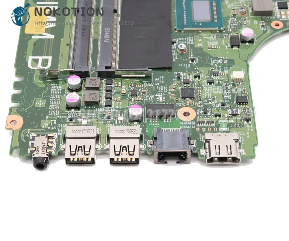 NOKOTION CN 07TT7V для DELL Inspiron 2421 3421 5421 Материнская плата ноутбука I3 3227U 12204 1 DNE40 CR PWB 5J8Y