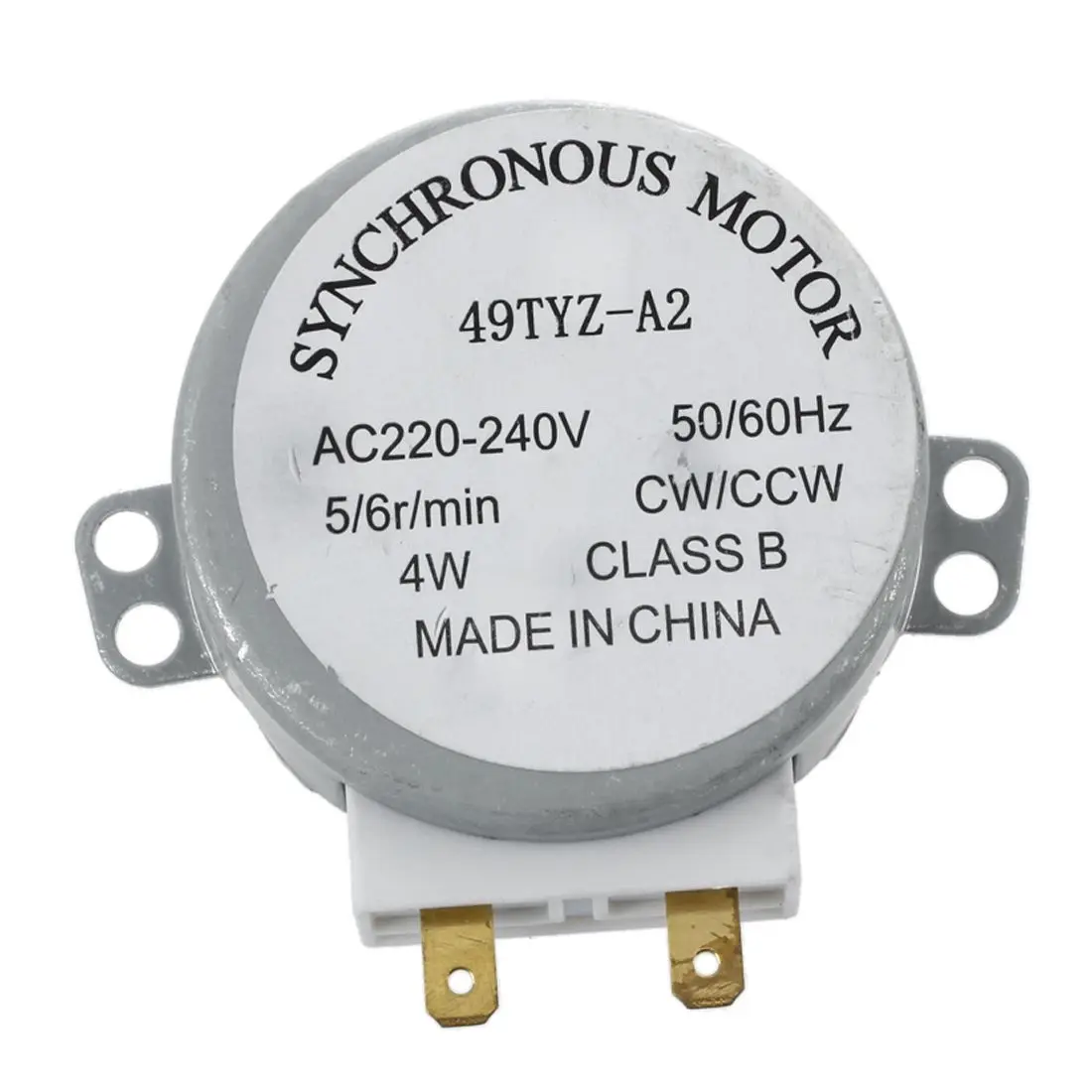 AC 220 240V 50/60Hz 5/6 об/мин (4 Вт Проигрыватель Синхронный двигатель для miniwave печь