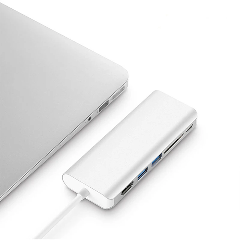 Usb type C к HDMI концентратор адаптер для MacBook samsung Galaxy S10/S9 Dex USB-C к sd-кард-ридеру RJ45 PD мощность HDMI конвертер