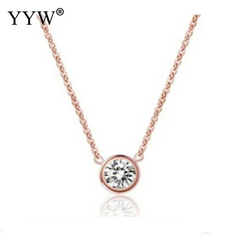 YYW модные украшения с кристаллами подвески из нержавеющей стали 316L для женщин