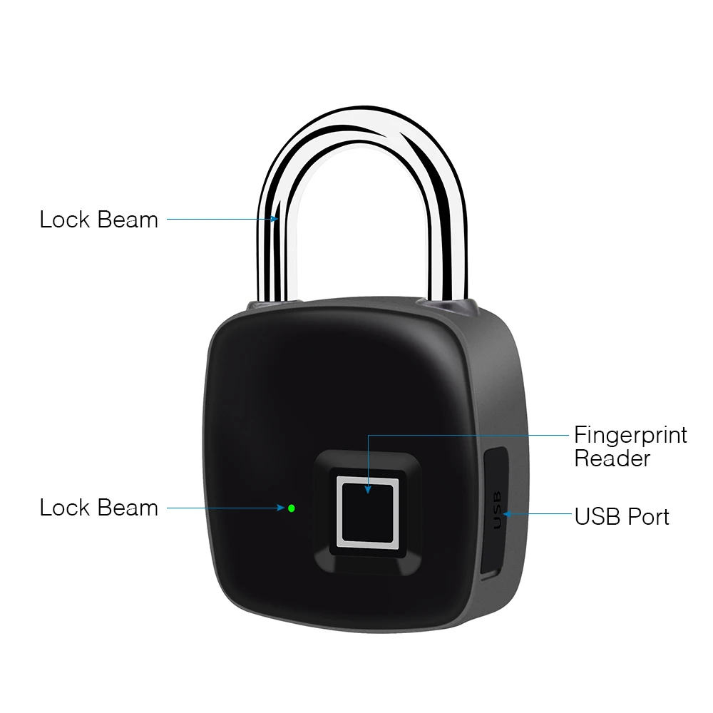 Водонепроницаемый Противоугонный Bluetooth коврик с кодом блокировки отпечатков