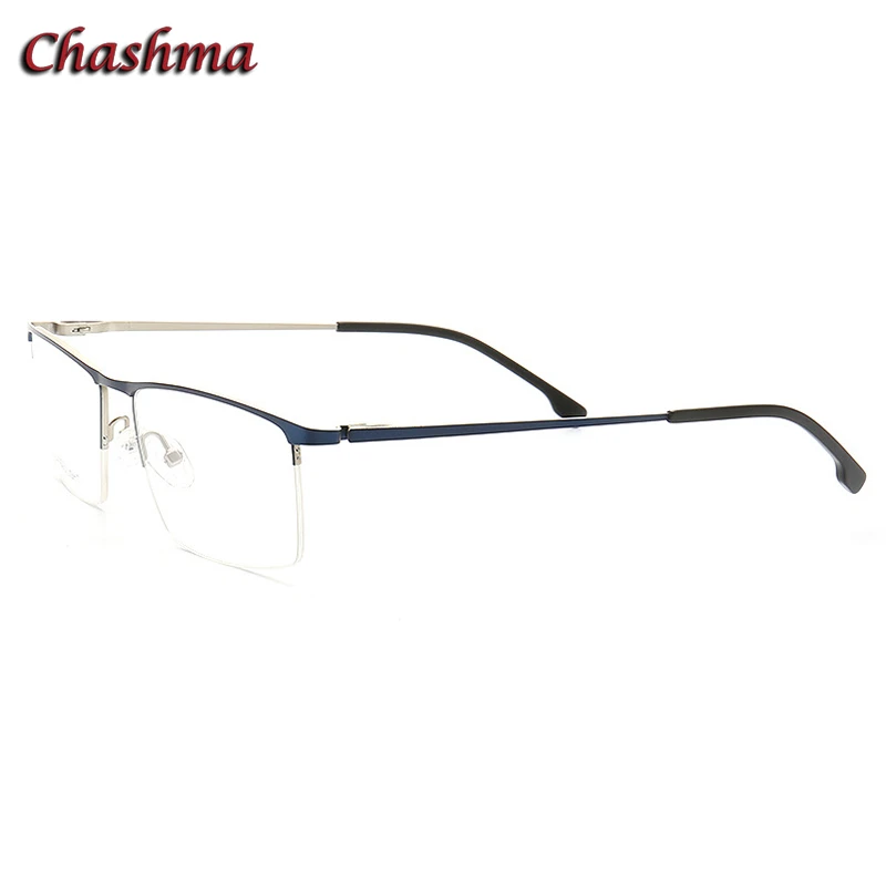 

Men Half Rim Prescription Glasses Frame Light Eyeglass Designer Eyewear Optical Semi Rimmed Spectacles Occhiali Da Vista Uomo