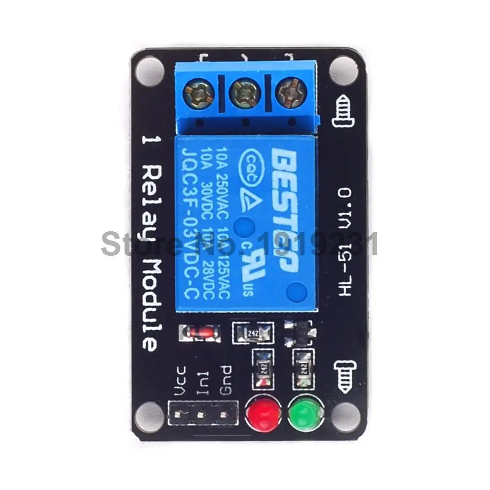 3 В триггер низкий уровень 1 канал релейный модуль Интерфейс для PIC AVR DSP ARM MCU Arduino|low