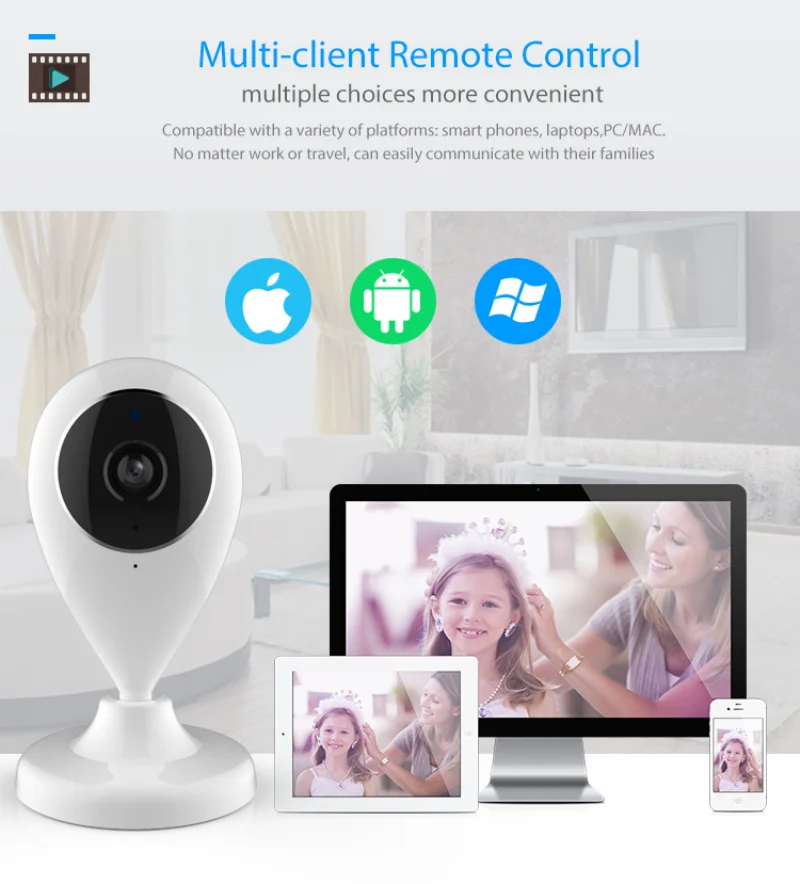 Беспроводная IP камера видеонаблюдения с поддержкой Wi Fi|Камеры видеонаблюдения| |