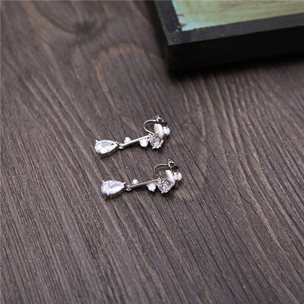 Новые Элегантные Женские Подарочные ювелирные наборы для вечеринок прозрачные