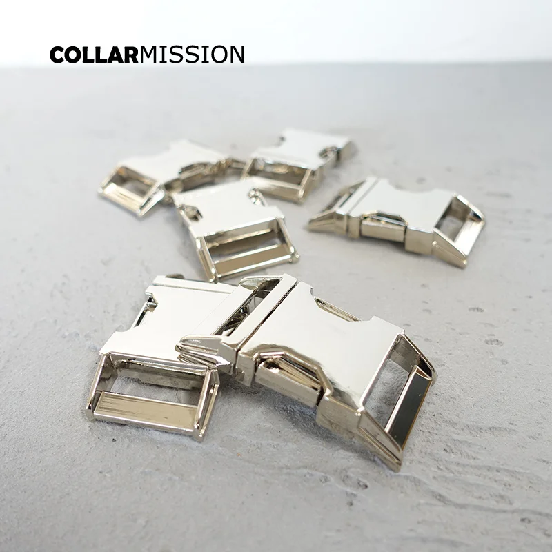 

50pcs/lot DIY for 25mm webbing paracord manufactures personal dog collars durable metal buckle pet supplies accessory CK25Y01