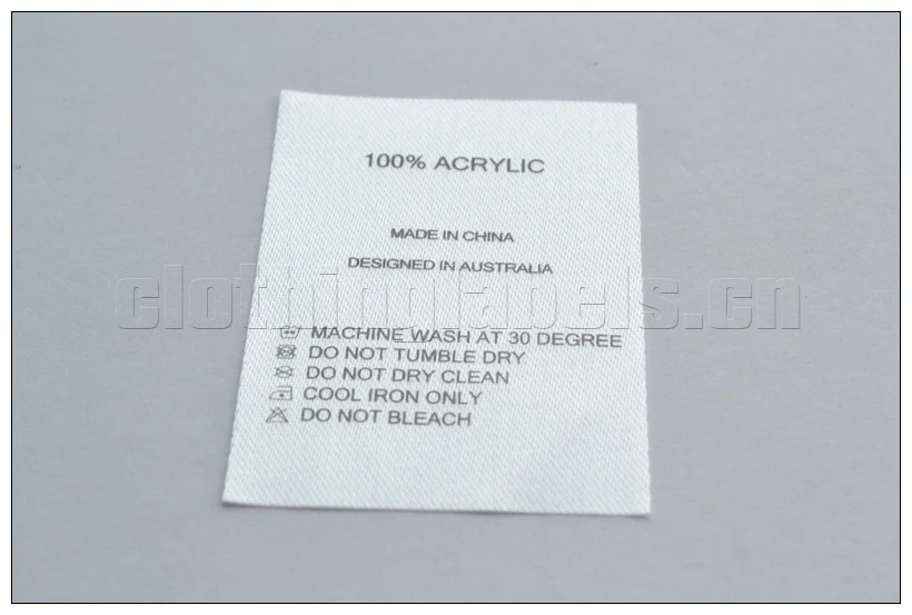 

printed labels for clothing free shipping