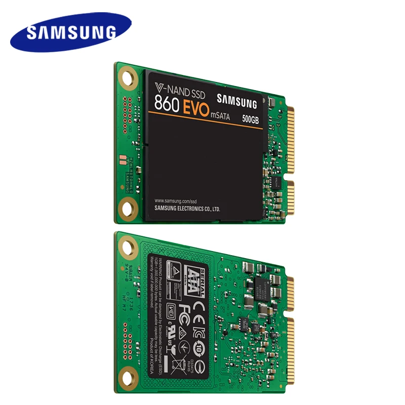 SAMSUNG Msata SSD 860 EVO 250g 500g 1 ТБ Внутренний твердотельный Накопитель ssd 500gb для компьютера