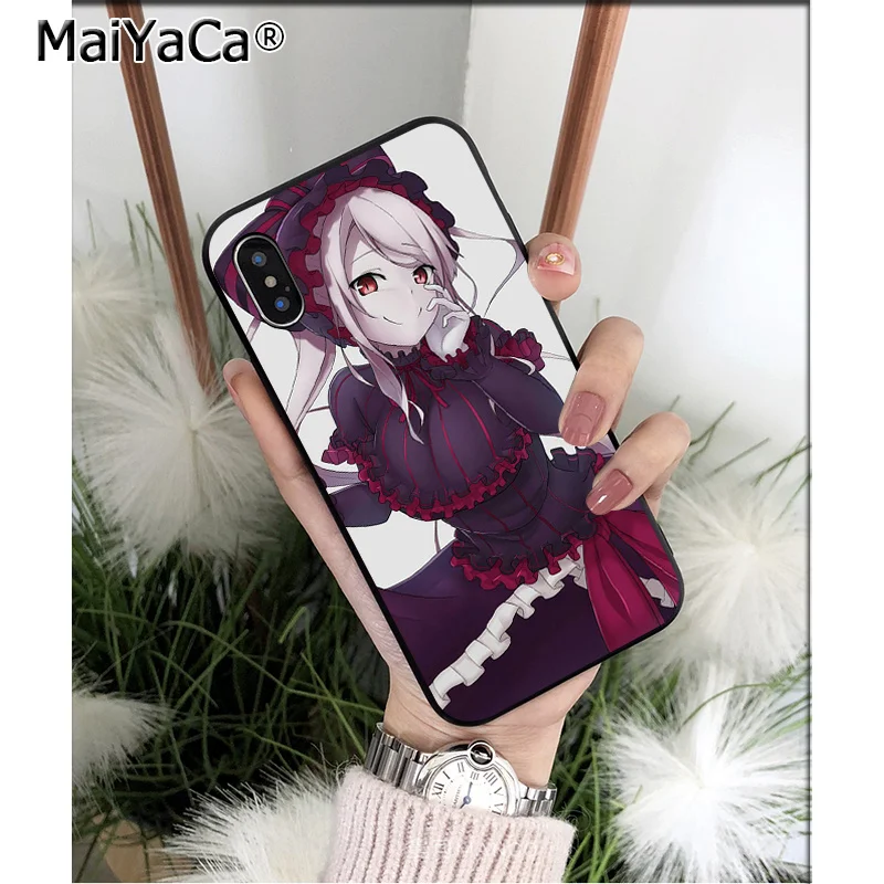A11 MaiYaCa персонаж аниме Overlord Albedo TPU Мягкий силиконовый чехол для телефона чехол для iPhone 6S 6plus 7plus 8 8Plus X Xs MAX 5 5S XR - Цвет: A11