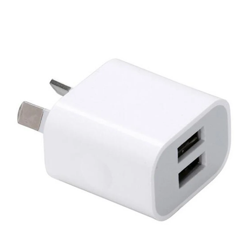 Универсальное устройство 5V 2A переменного тока с двумя USB настенный адаптер